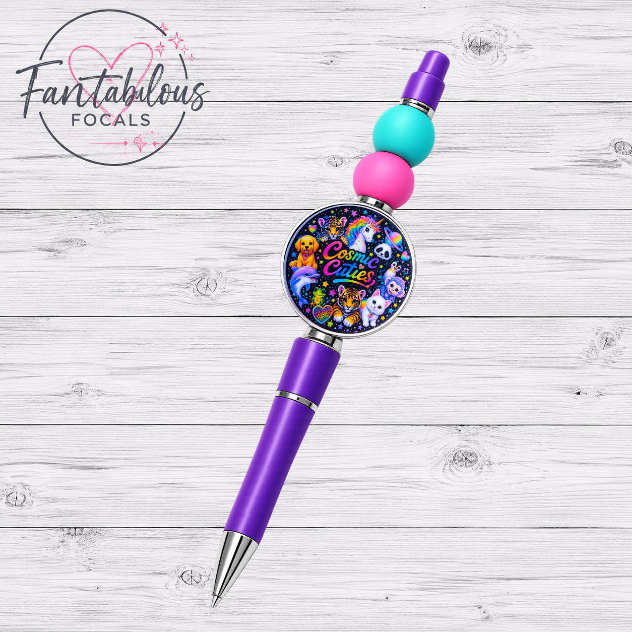 LF Inspired 90s Nostalgia Silicone Focal Bead
