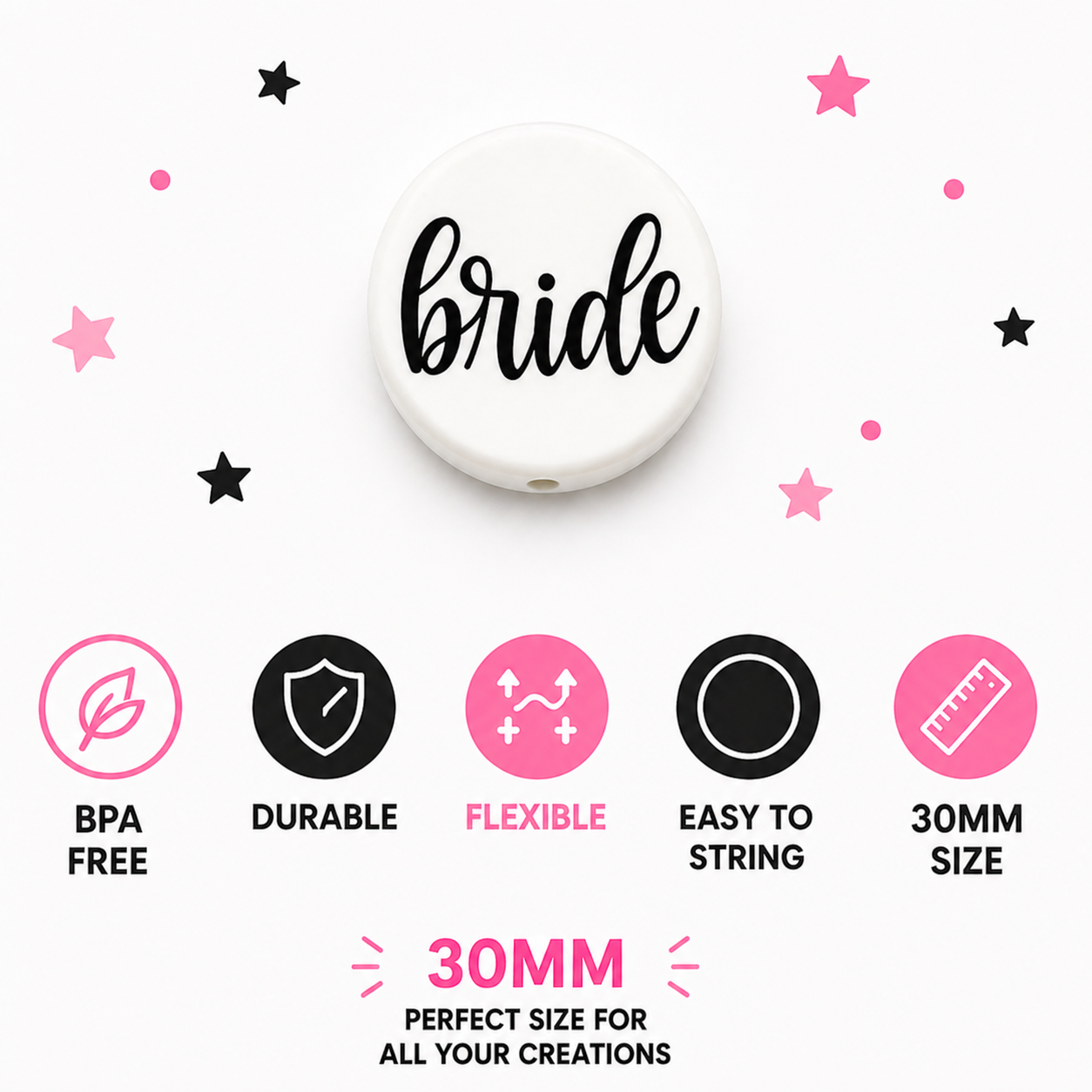 Bride Focal Bead