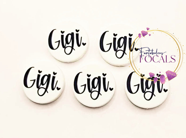30mm “Gigi” Custom Silicone Focal Bead