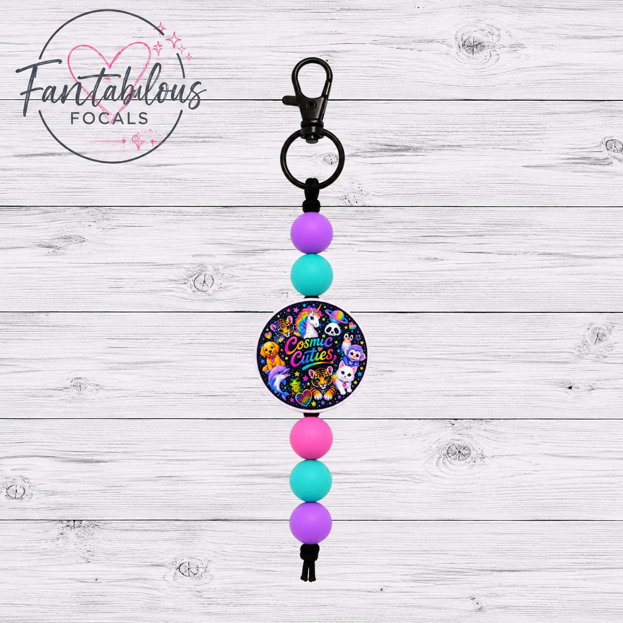 LF Inspired 90s Nostalgia Silicone Focal Bead