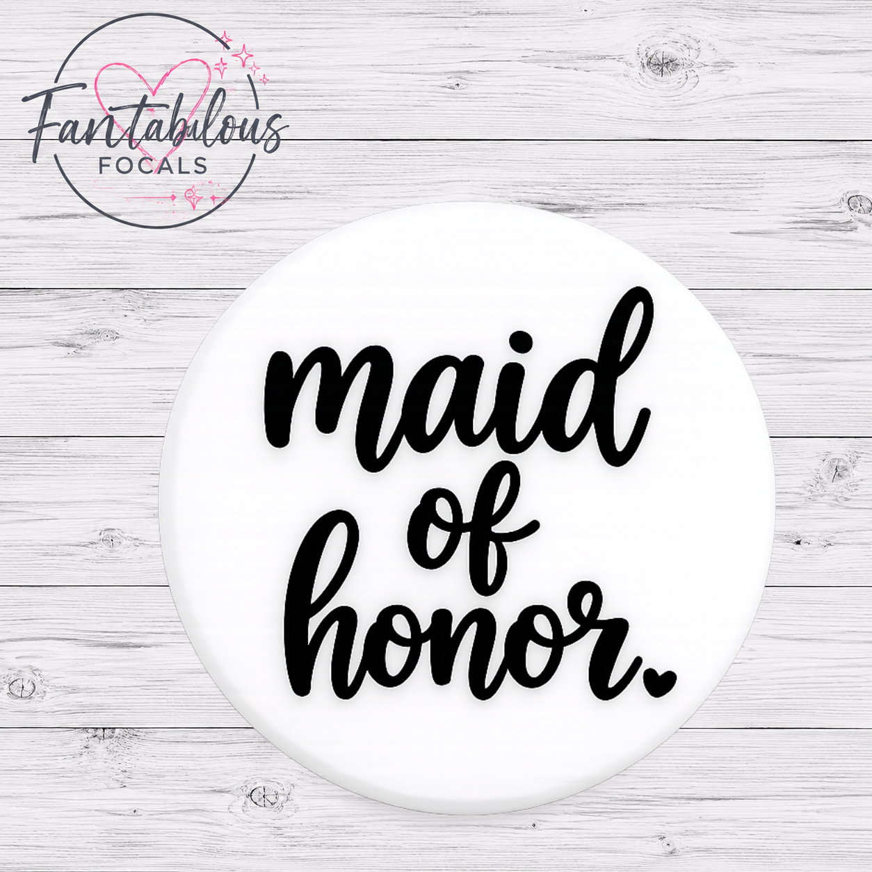 Maid of Honor Focal Bead