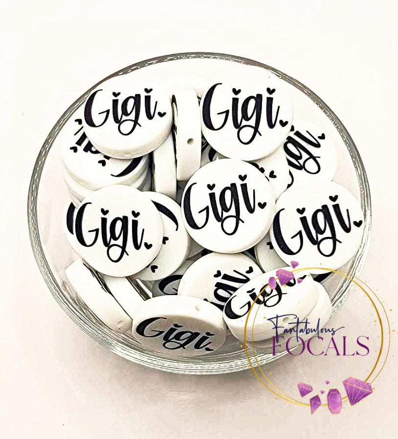 30mm “Gigi” Custom Silicone Focal Bead