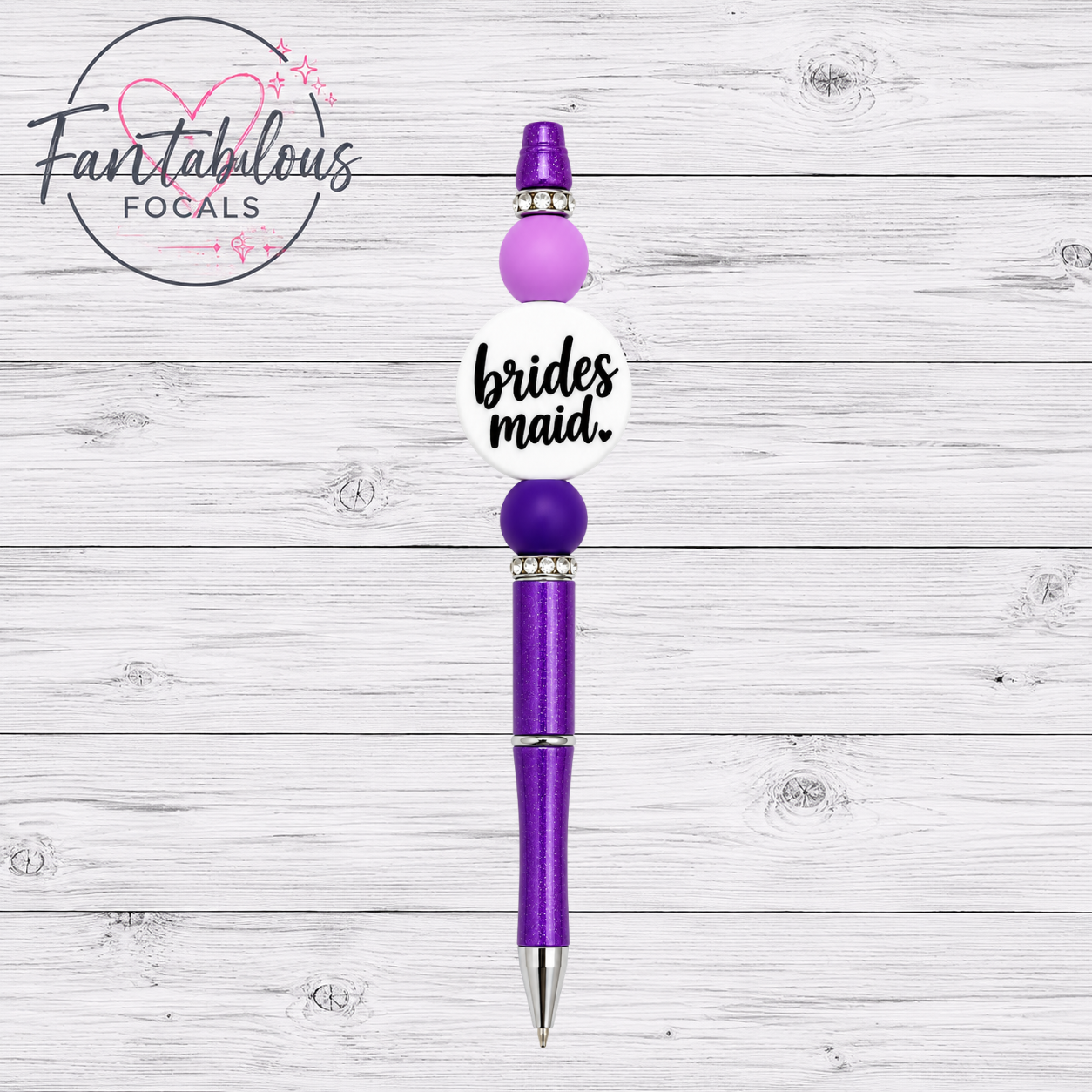 Bridesmaid Focal Bead