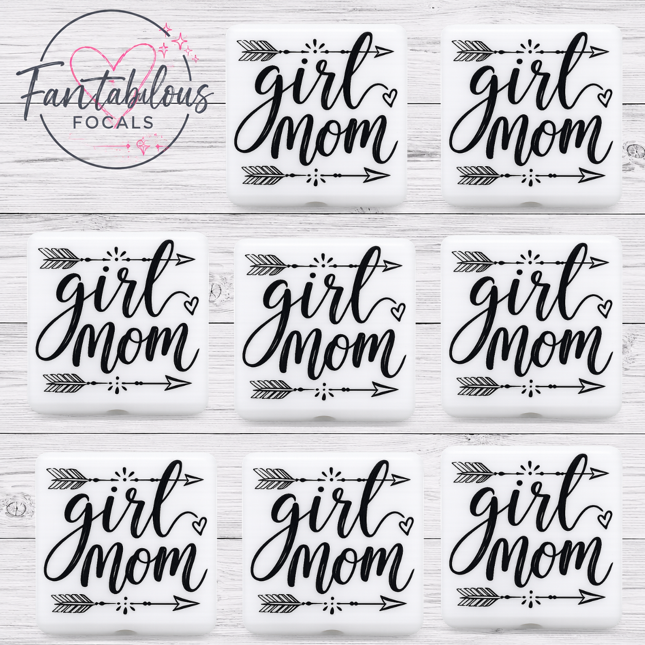 Boho Girl Mom Focal Bead
