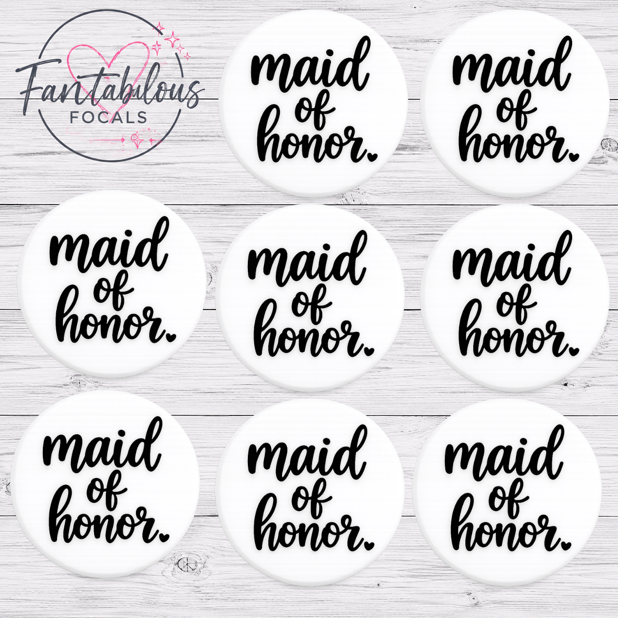 Maid of Honor Focal Bead