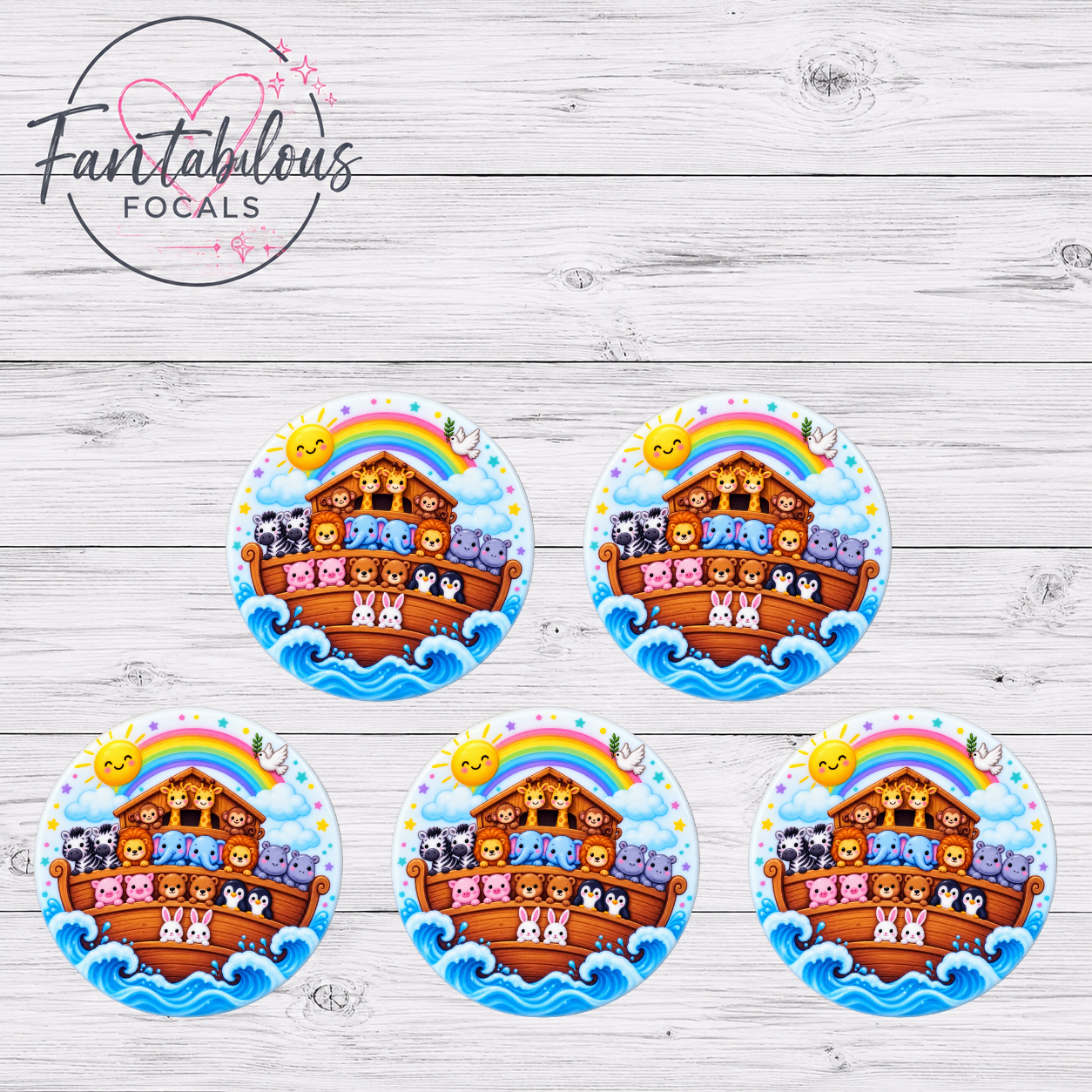 Noah’s Ark Silicone Focal Bea