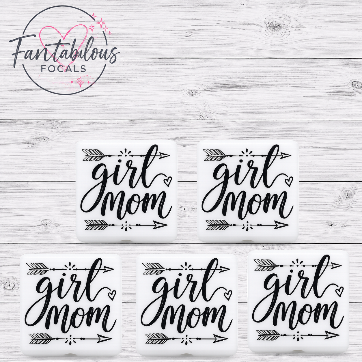 Boho Girl Mom Focal Bead