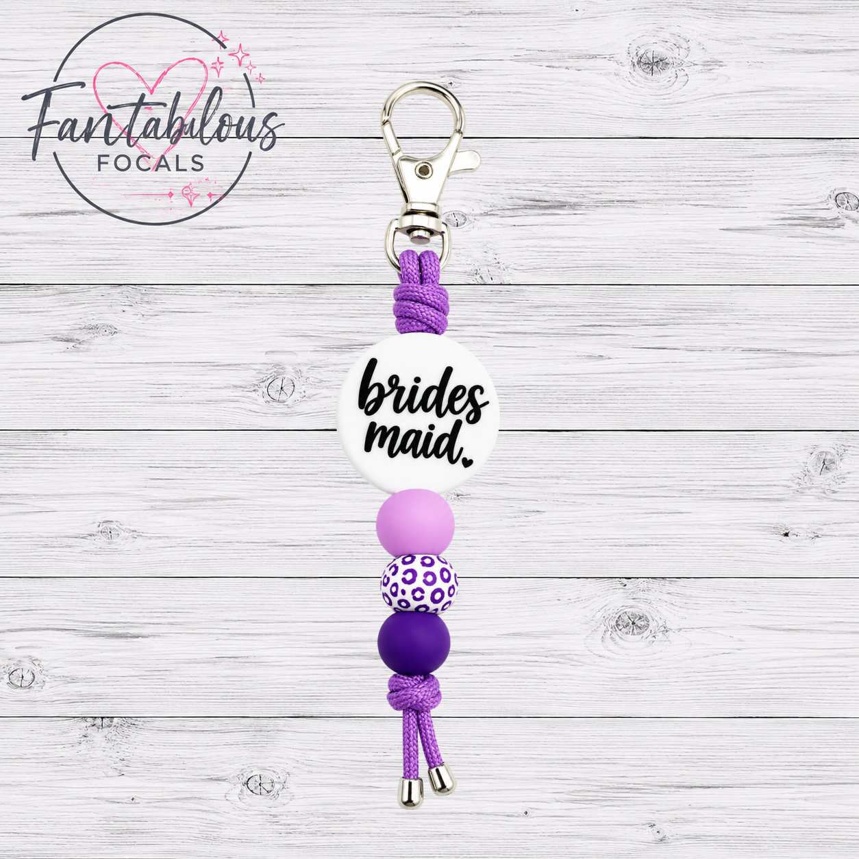 Bridesmaid Focal Bead