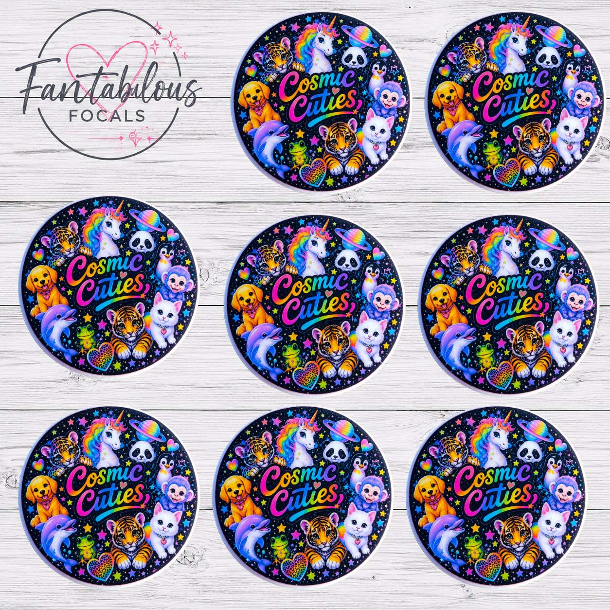 LF Inspired 90s Nostalgia Silicone Focal Bead