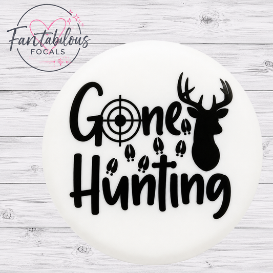 30mm Gone Hunting Custom Exclusive Silicone Focal Bead