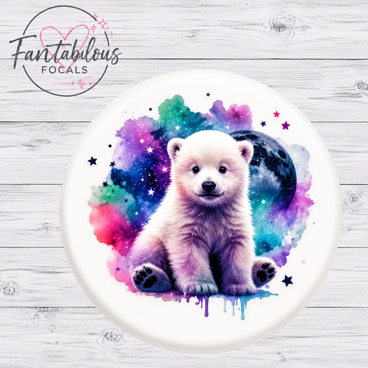 Polar Bear Galaxy Focal Bead