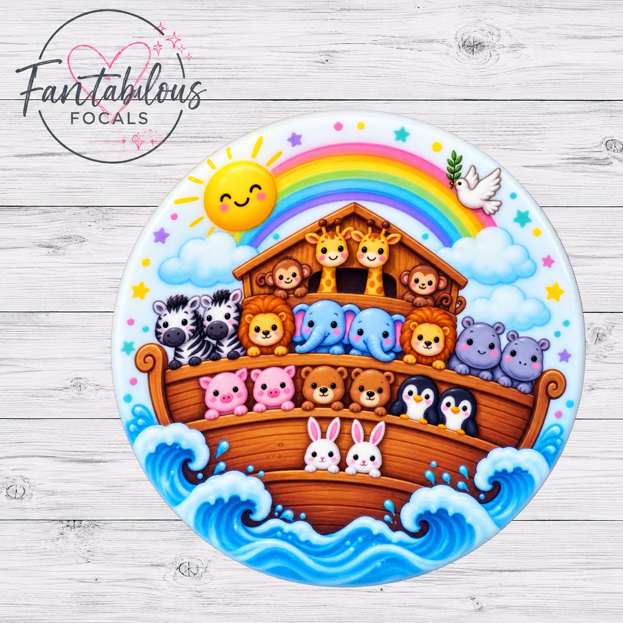 Noah’s Ark Silicone Focal Bea