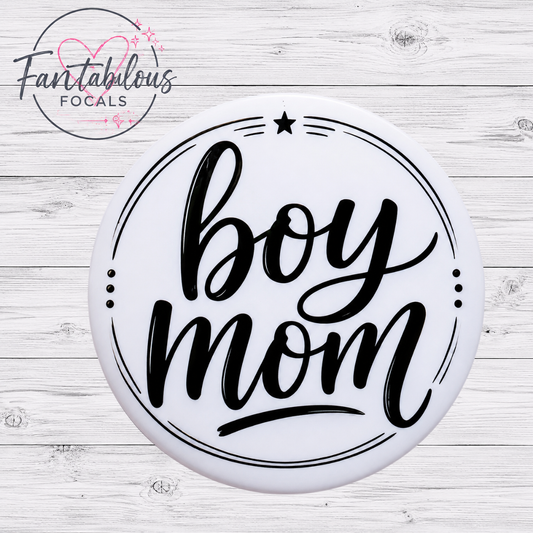 Boy Mom Focal Bead