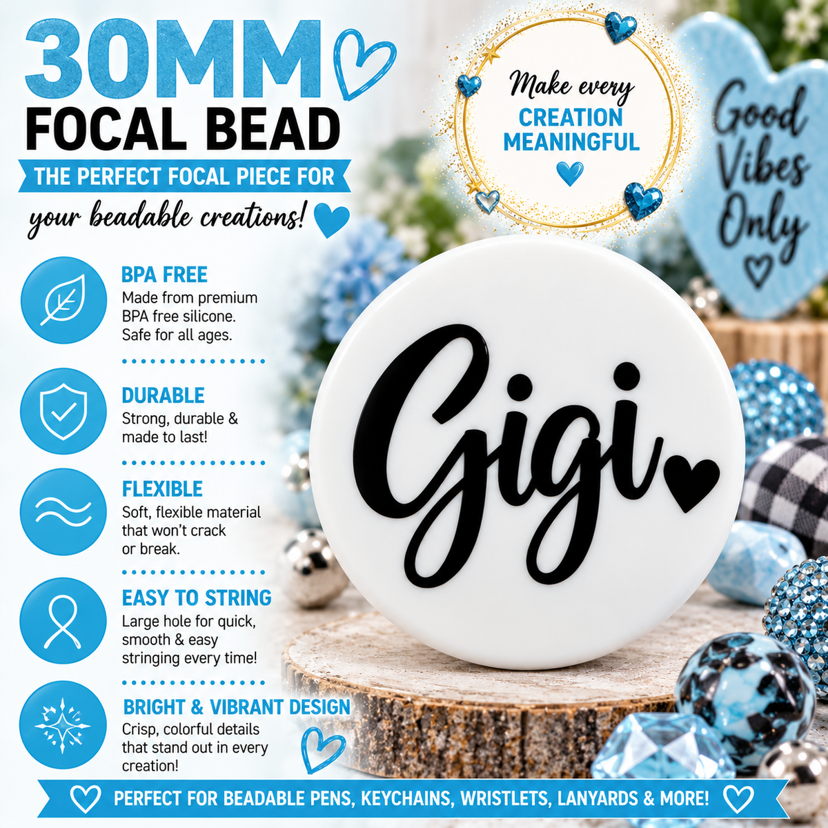 Gigi Focal Bead